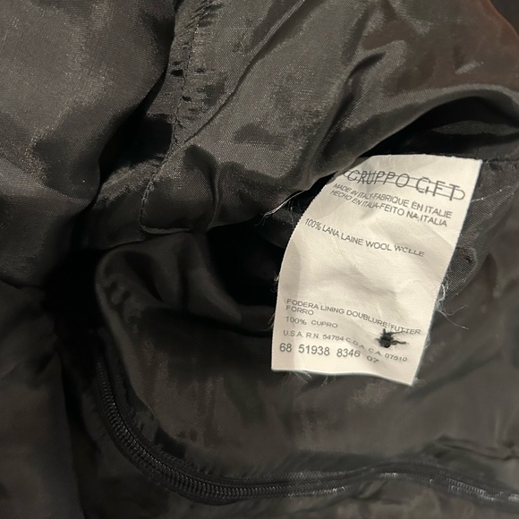 Giorgio Armani Vintage Black Dress Size 6 - Picture 4 of 4